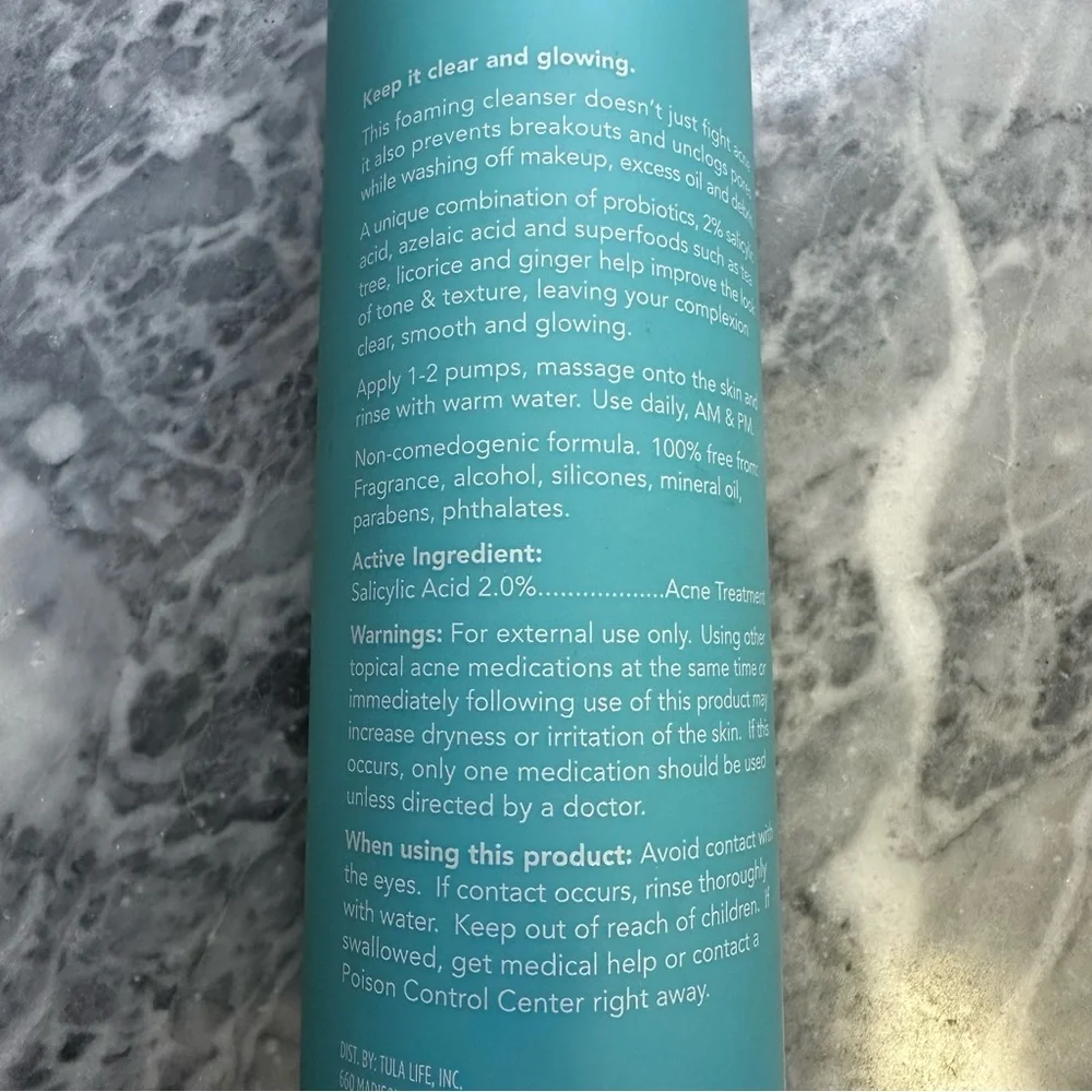 Tula‎ Skincare Keep It Clear Acne Foam Cleanser